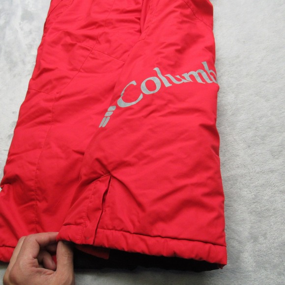 Columbia‎ Snow Pants Youth 14/16 Red Bugaboo Omni Tech Insulated Waterproof Ski - Picture 8 of 16